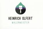 Malermeister Heinrich Olfert