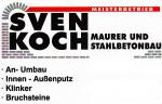 Maurer und Stahlbetonbau Sven Koch