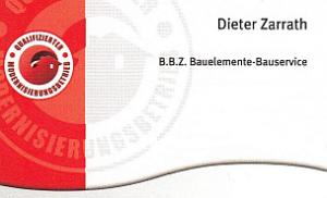 B.B.Z. Bauelemente-Bauservice Dieter Zarrath