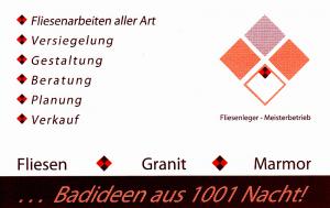 Fliesenlegermeister  A. Rachidi GmbH